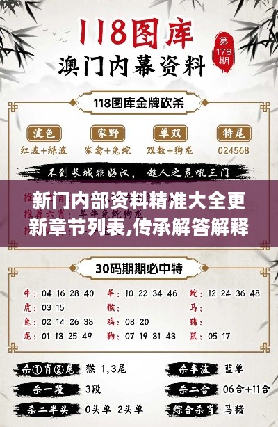 新門內(nèi)部資料精準(zhǔn)大全揭秘，新門內(nèi)部資料揭秘大全